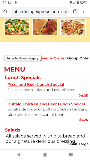 Braintree House of Pizza Screenshot 1