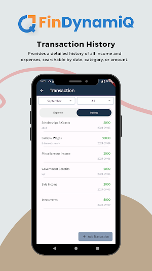 FinDynamiQ:Split & Bookkeeping Screenshot 3
