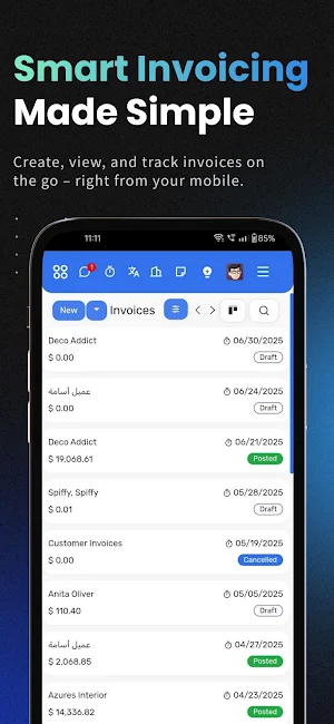 Spiffy ERP Screenshot 3