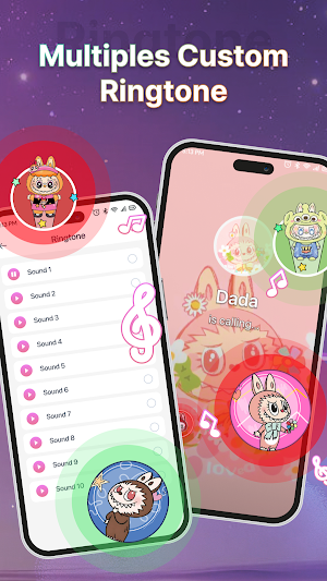Labubu Color Call Theme Screenshot 3