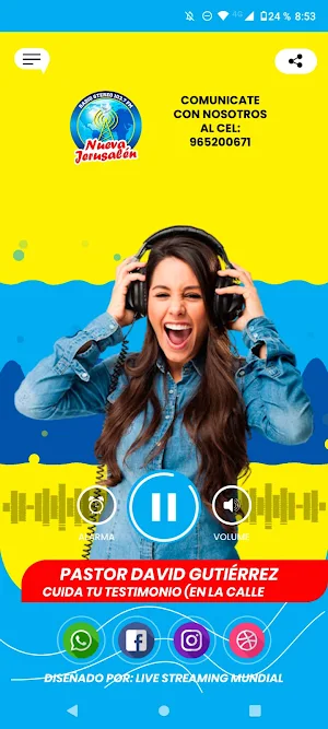 Radio Nueva Jerusalen Screenshot 1