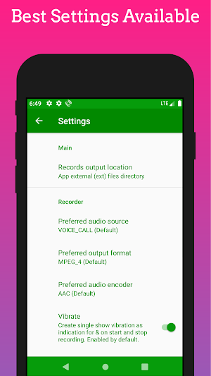 Call Recorder Auto Call Record Screenshot 2