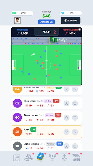 Football Star Team Manager Screenshot 0