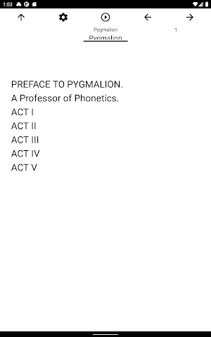 Book, Pygmalion Screenshot 3