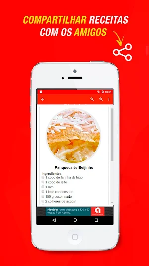 Receitas de Panqueca Doce Screenshot 2
