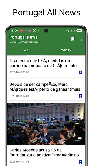 Portugal News Screenshot 0