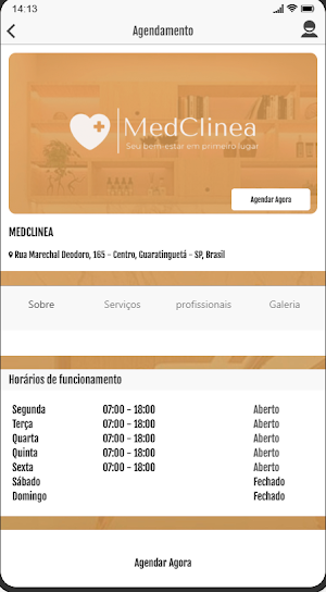 MEDCLINEA Screenshot 2