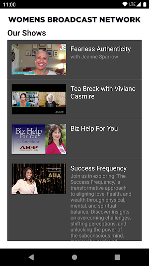 Women's Broadcast Network Screenshot 0