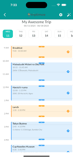 Triptimize Screenshot 3