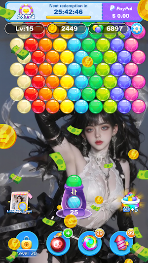 Bubble Angel Lucky Rewards Screenshot 0