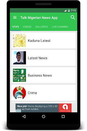TalkNigerian News App Screenshot 0