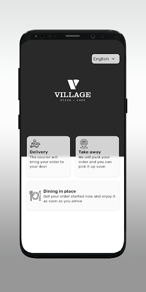 Village pizza & cafe Screenshot 1