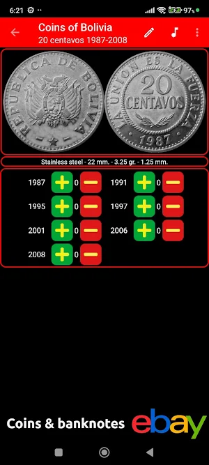 Coins of Bolivia Screenshot 2