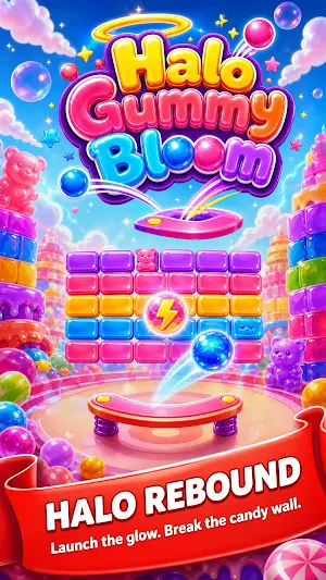 Halo Gummy Bloom: Bounce Screenshot 0