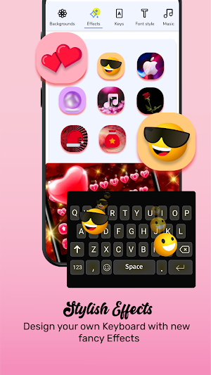 Funkeyboard: Fancy Keyboard Themes, Keyboard Fonts Screenshot 0