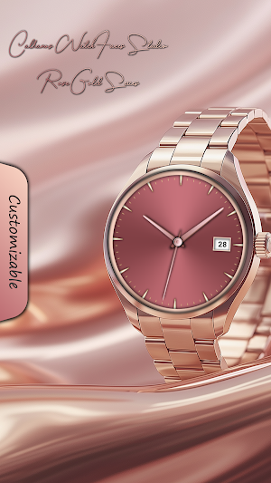 CWF017 Rose Gold Watch Face Screenshot 3