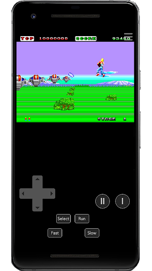 Space Harrier PCE Screenshot 2