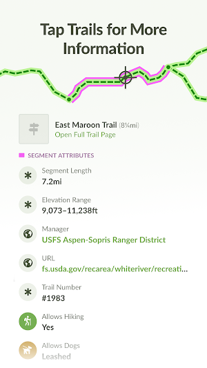 Colorado Trail Explorer Screenshot 2