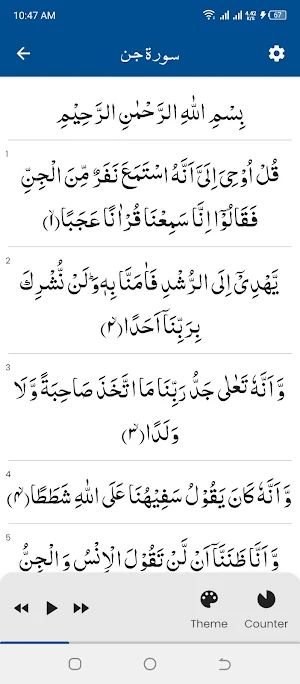 Surah Jinn (سورة الجن) Screenshot 0