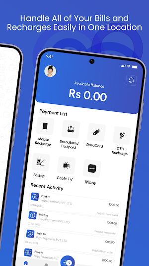 Pixel BillPay | Demo Screenshot 1