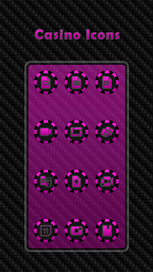 Casino - Pink Icons Screenshot 1