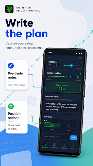 The Better Traders Journal Screenshot 3
