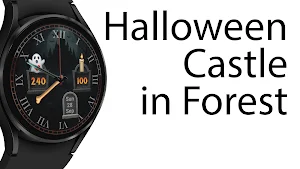 Halloween Castle - Watch Face Screenshot 3