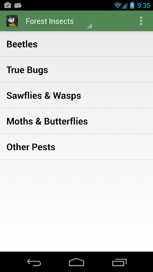 Forest Insect Pests Screenshot 0