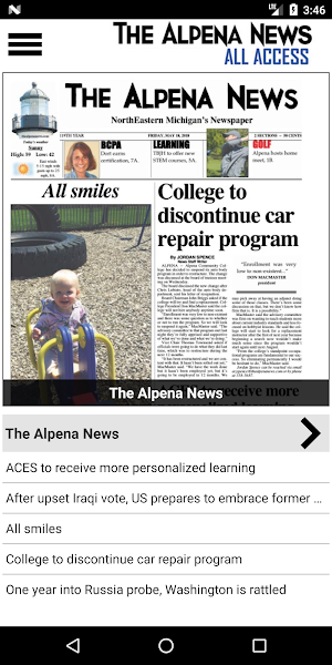 The Alpena News All Access Screenshot 0