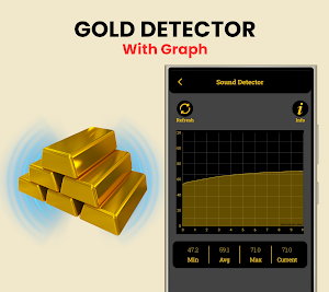 Gold Detector : Metal Finder Screenshot 2
