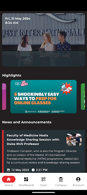 QIU Connect Screenshot 0