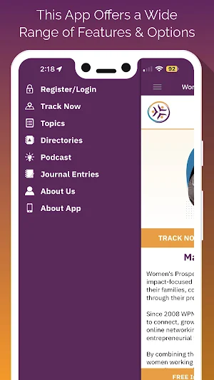 Women's Prosperity Network Screenshot 2