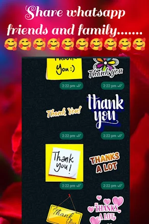 Thank you Sticker For Whatsapp Screenshot 2