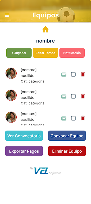 Escuela de Futbol Real Amistad Screenshot 1
