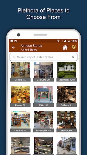 Famous Antique Shops Travel & Explore Guide Screenshot 1