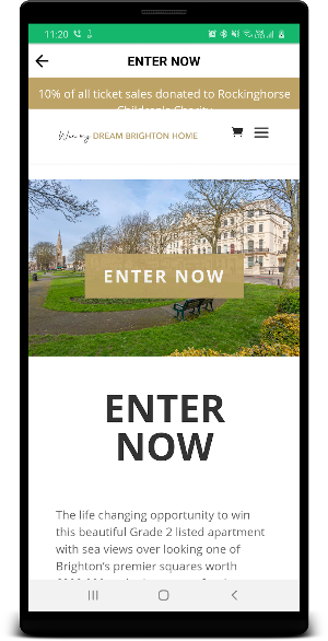 Win My Dream Brighton Home Screenshot 1