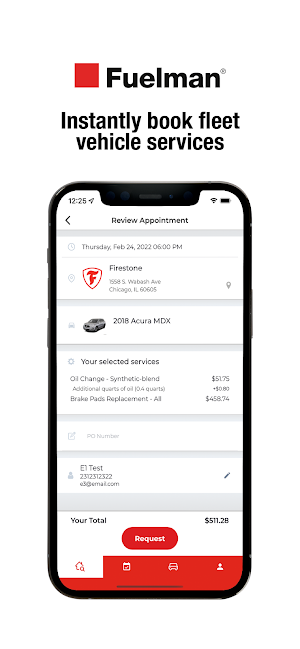 Fuelman Maintenance Screenshot 1