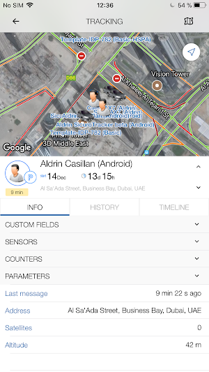 SicuroTrack v2 Monitoring Screenshot 0