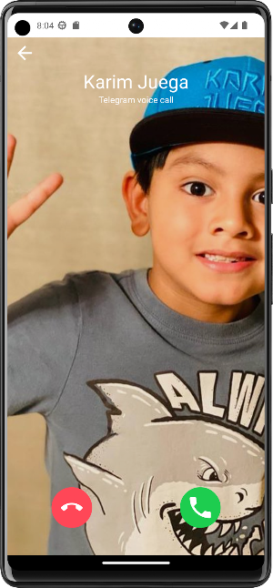 Karim Juega Fake Call Pranks Screenshot 1