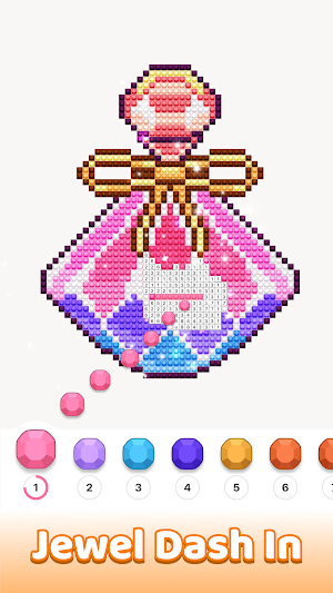 Jewelscapes: Color by Number Screenshot 0