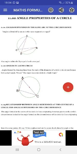 Mathematics formula: form 1 - 4 maths formulae Screenshot 1