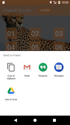 Cheetah (Animal) Sounds Screenshot 2
