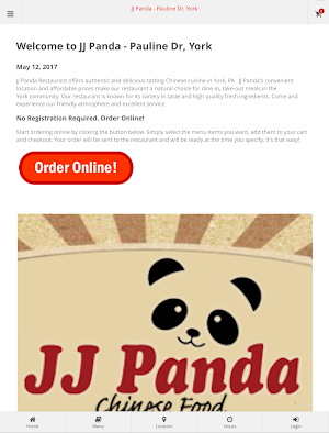 JJ Panda Chinese Cuisine Screenshot 3