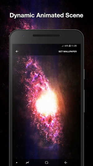 Space World Live Wallpaper Pro Screenshot 1