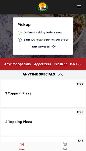 Basil Pizza Screenshot 1