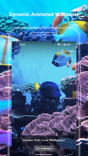 Ocean Fish Live Wallpaper Screenshot 1