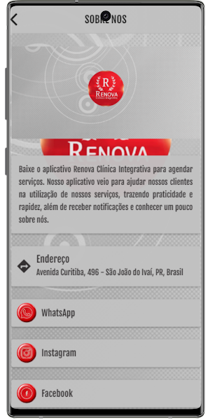 CLÍNICA RENOVA Screenshot 1