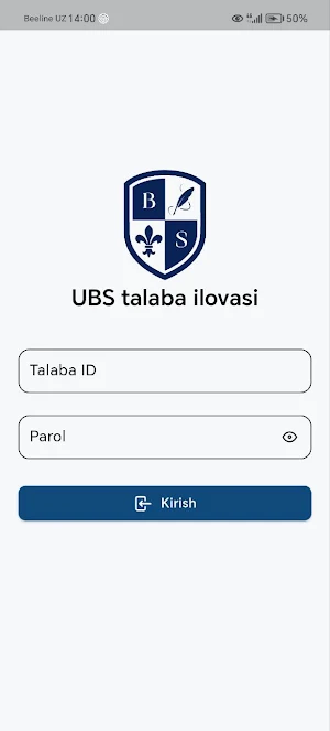 UBS student app Screenshot 1