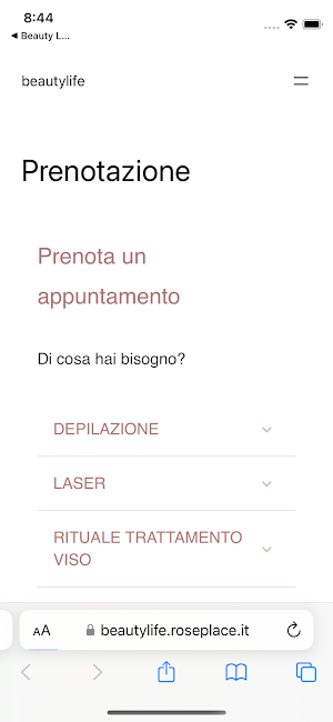 Beauty Life Gallarate Screenshot 2