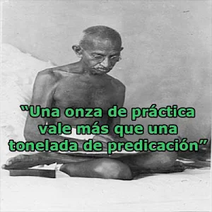 Pensamientos de Mahatma Gandhi Screenshot 0